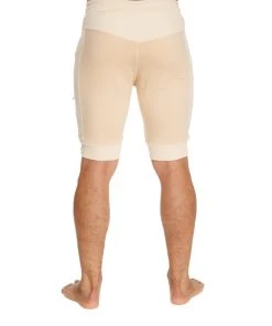 4-rth Cuffed Yoga Short (Sand Beige)