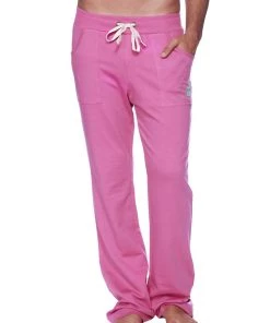 4-rth Eco-Track & Yoga Sweat Pant (Berry W/Grey) MEN