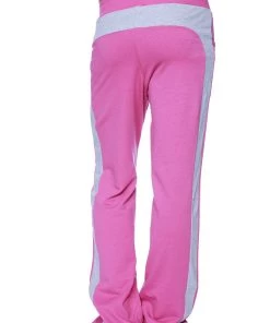 4-rth Eco-Track & Yoga Sweat Pant (Berry W/Grey) MEN