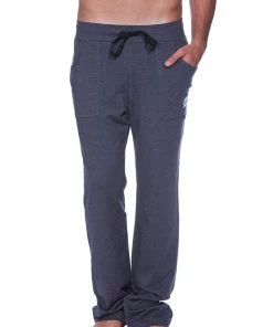 4-rth Eco-Track & Yoga Sweat Pant (Charcoal W/Berry)