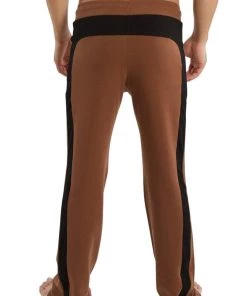 4-rth Eco-Track & Yoga Sweat Pant (Chocolate W/Black)