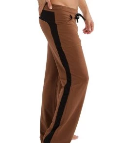 4-rth Eco-Track & Yoga Sweat Pant (Chocolate W/Black)