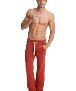 4-rth Eco-Track & Yoga Sweat Pant (Cinnabar)