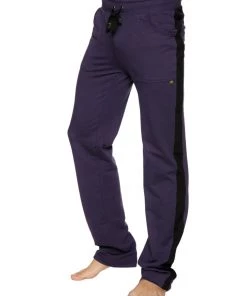 4-rth Eco-Track & Yoga Sweat Pant (Eggplant W/Black) MEN