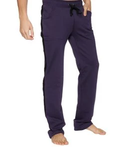 4-rth Eco-Track & Yoga Sweat Pant (Eggplant W/Black) MEN