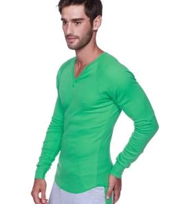 4-rth Eco-Track & Yoga Sweat Pant (Heather Grey W/Green) MEN