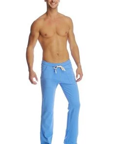 4-rth Eco-Track & Yoga Sweat Pant (Ice Blue)