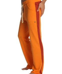 4-rth Eco-Track & Yoga Sweat Pant (Orange W/Cinnabar) MEN
