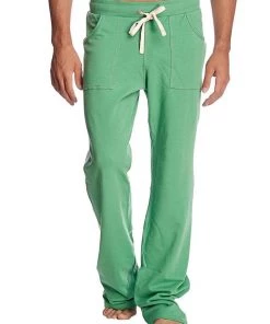 4-rth Eco-Track & Yoga Sweat Pant (Solid Bamboo Green) MEN