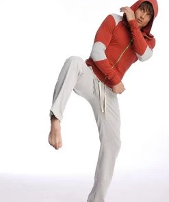 4-rth Eco-Track & Yoga Sweat Pant (Solid Heather Grey) MEN