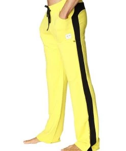 4-rth Eco-Track & Yoga Sweat Pant (Yellow W/Black)
