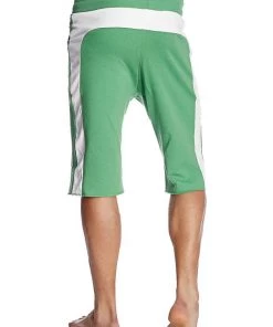 4-rth Eco-Track Short (Bamboo Green W White) MEN