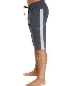 4-rth MEN Eco-Track Short (Charcoal W/Grey)