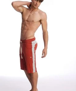 4-rth Eco-Track Short (Cinnabar W/Grey)