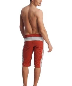 4-rth Eco-Track Short (Cinnabar W/Grey)