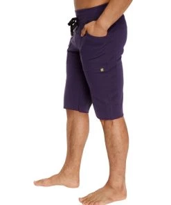 4-rth Eco-Track Short (Eggplant)