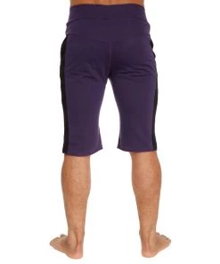 4-rth MEN Eco-Track Short (Eggplant W/Black)