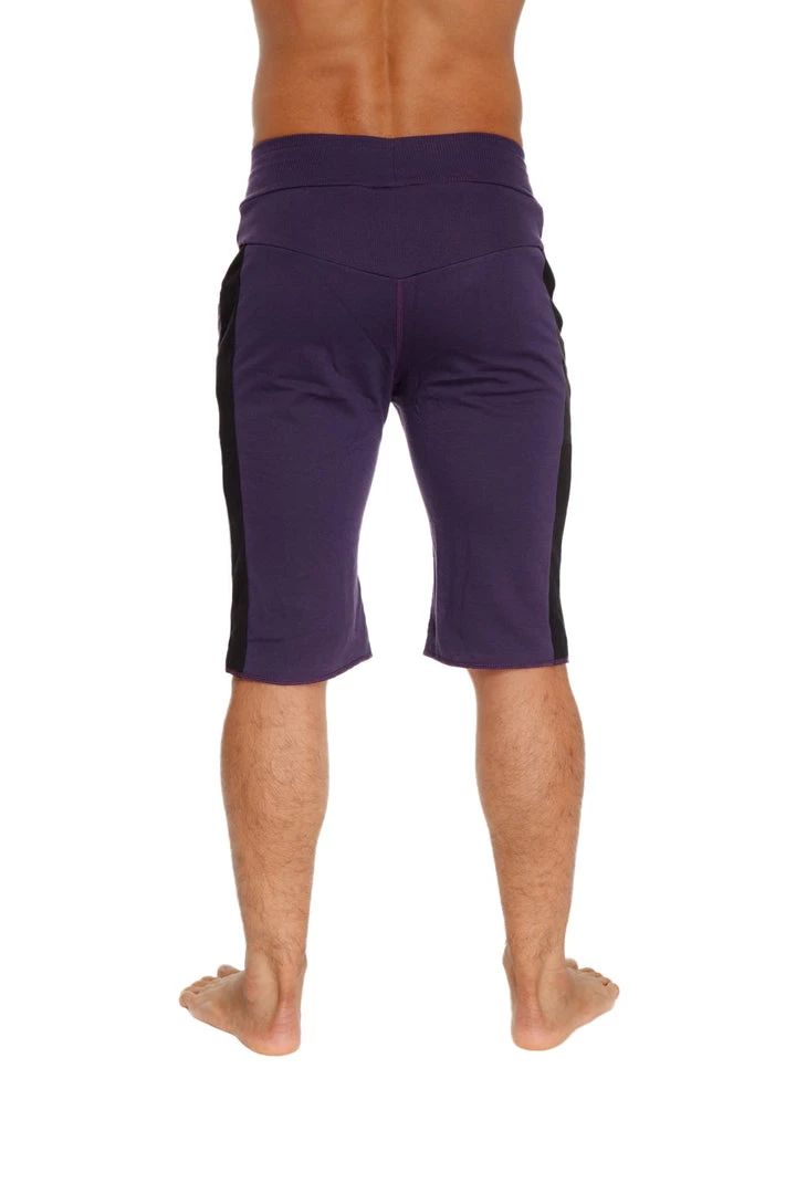 4-rth MEN Eco-Track Short (Eggplant W/Black)