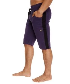 4-rth MEN Eco-Track Short (Eggplant W/Black)