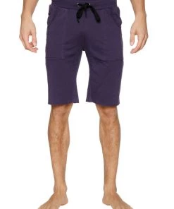 4-rth MEN Eco-Track Short (Eggplant W/Black)