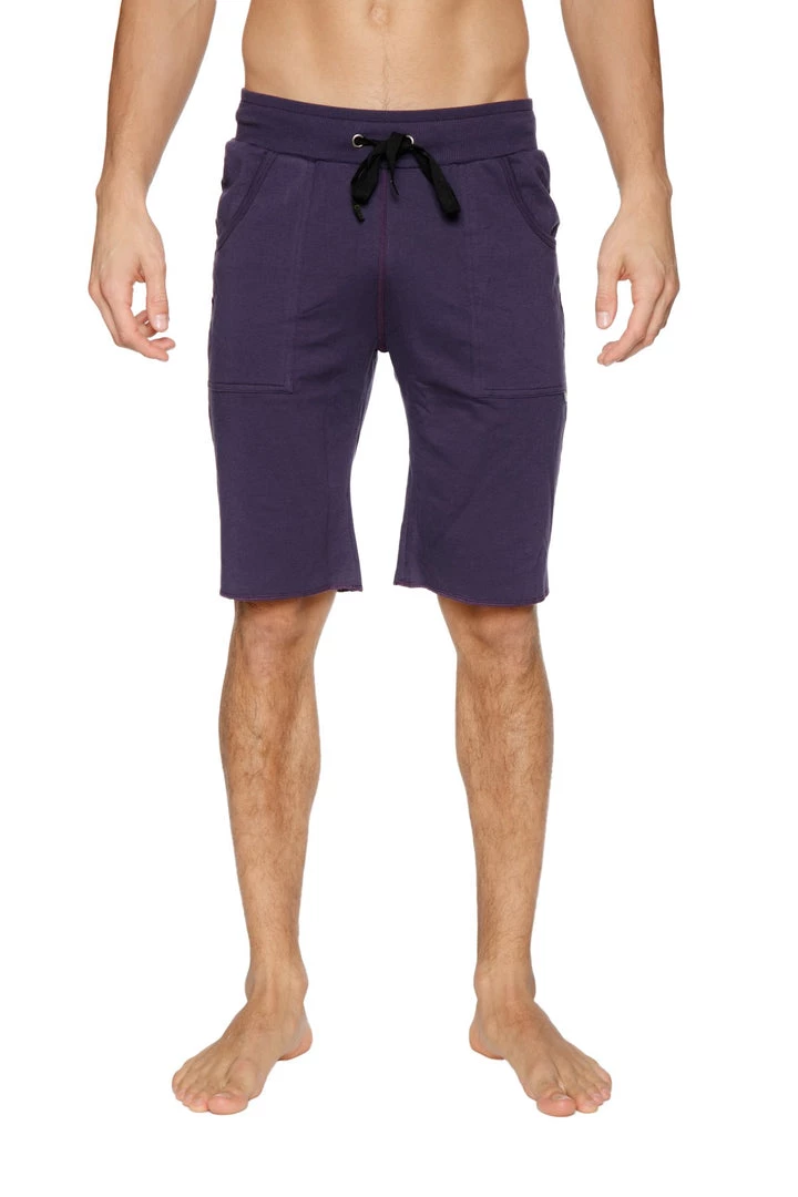 4-rth MEN Eco-Track Short (Eggplant W/Black)