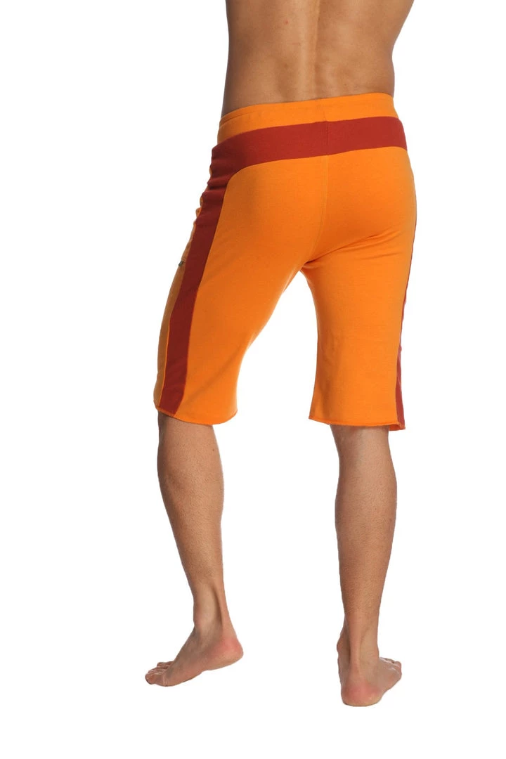 4-rth MEN Eco-Track Short (Orange W/Cinnabar)