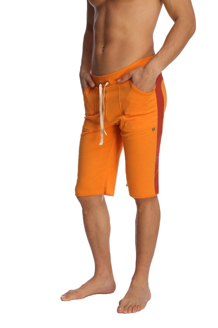 4-rth MEN Eco-Track Short (Orange W/Cinnabar)