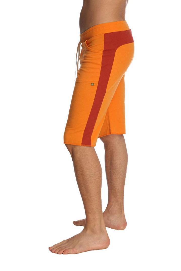 4-rth MEN Eco-Track Short (Orange W/Cinnabar)