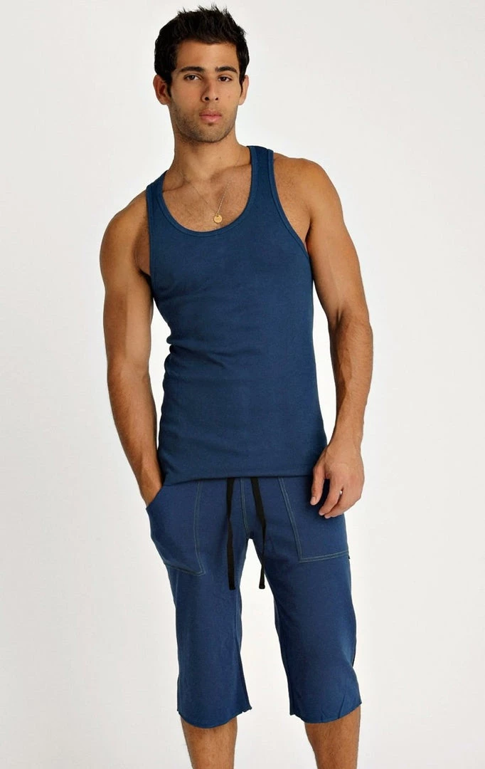 4-rth Eco-Track Short (Royal Blue W/Black) MEN