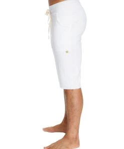 4-rth MEN Eco-Track Short (White)
