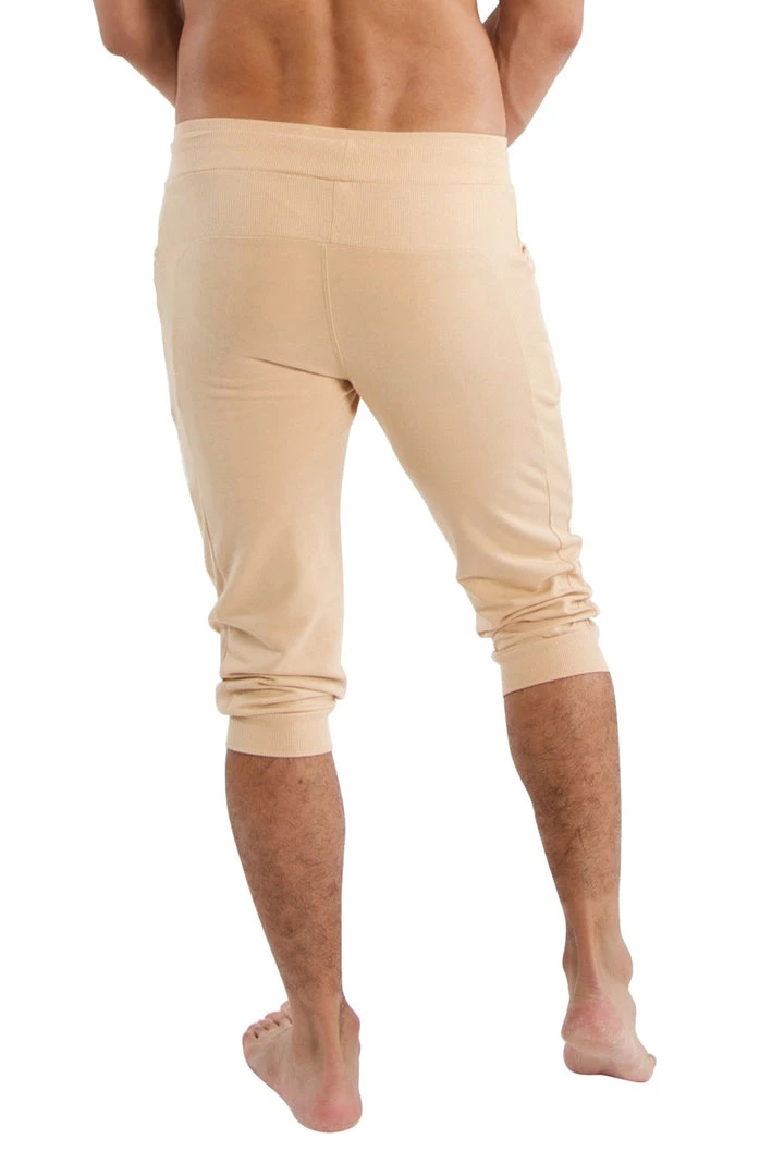 4-rth Edge Cuffed Yoga Pants (Sand) Track Athletic Pants