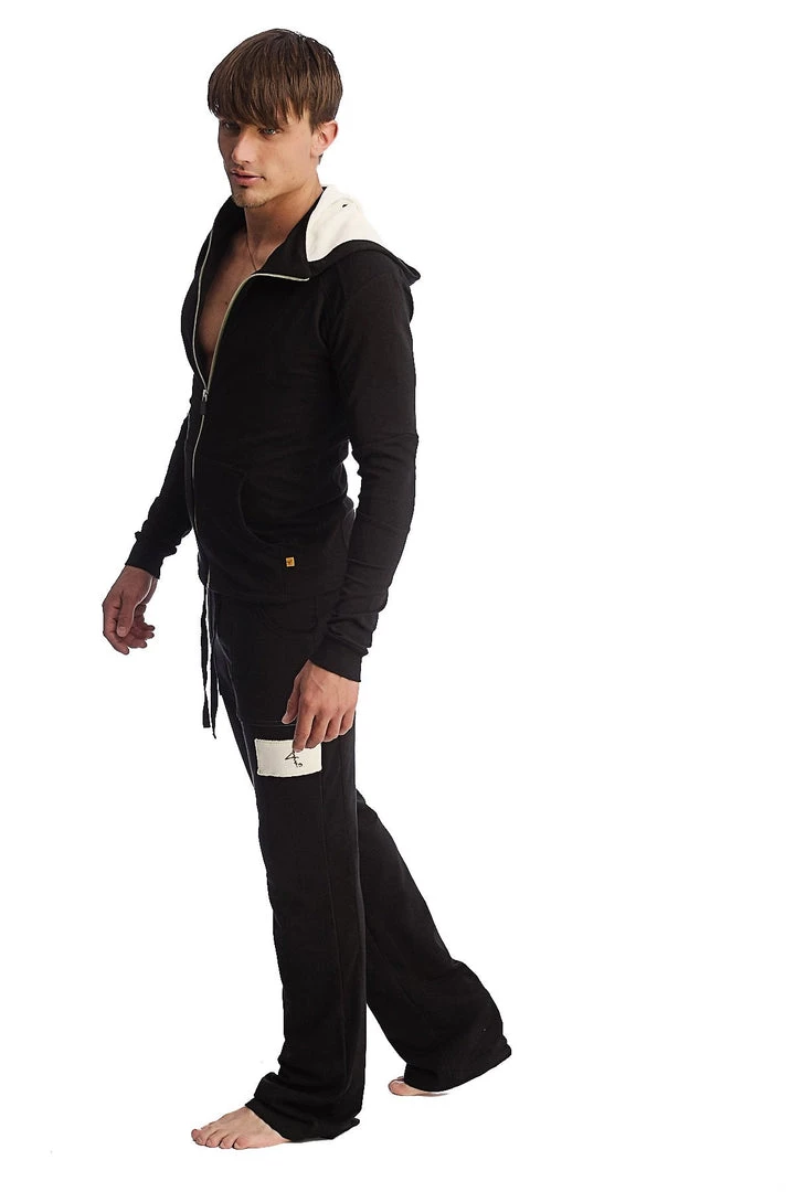 4-rth Edge Eco-Track & Yoga Sweat Pant (Black)