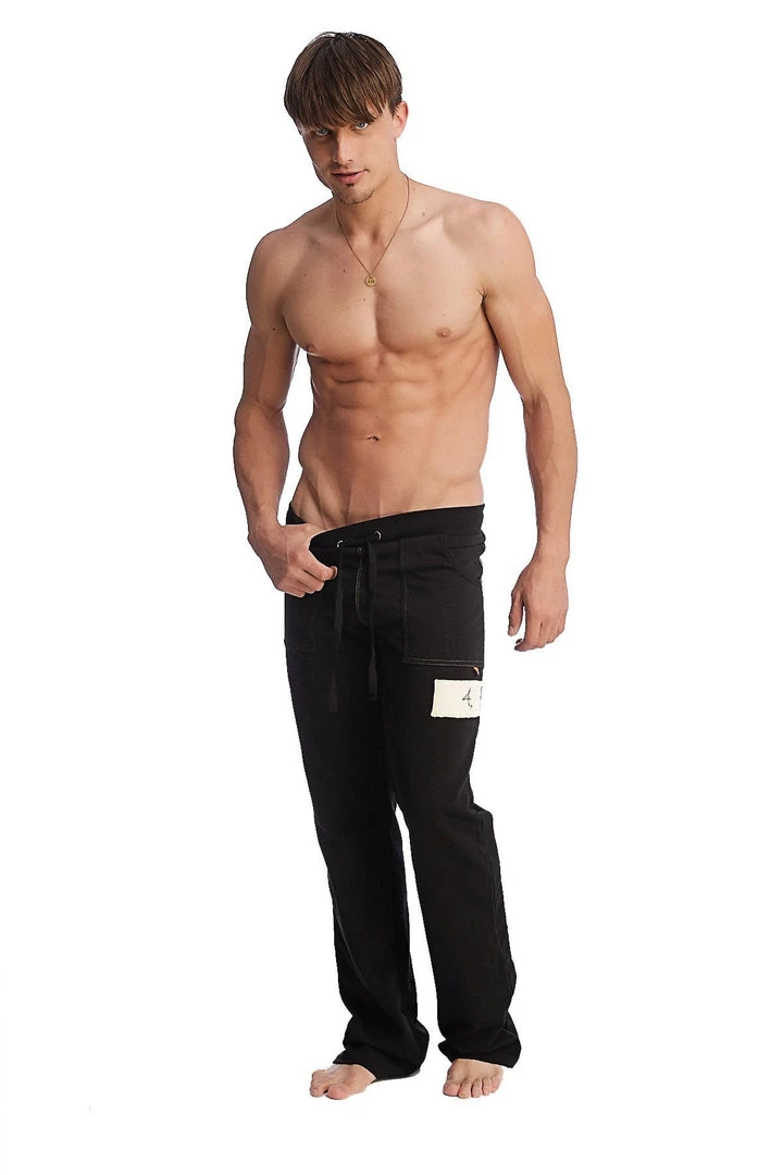 4-rth Edge Eco-Track & Yoga Sweat Pant (Black)