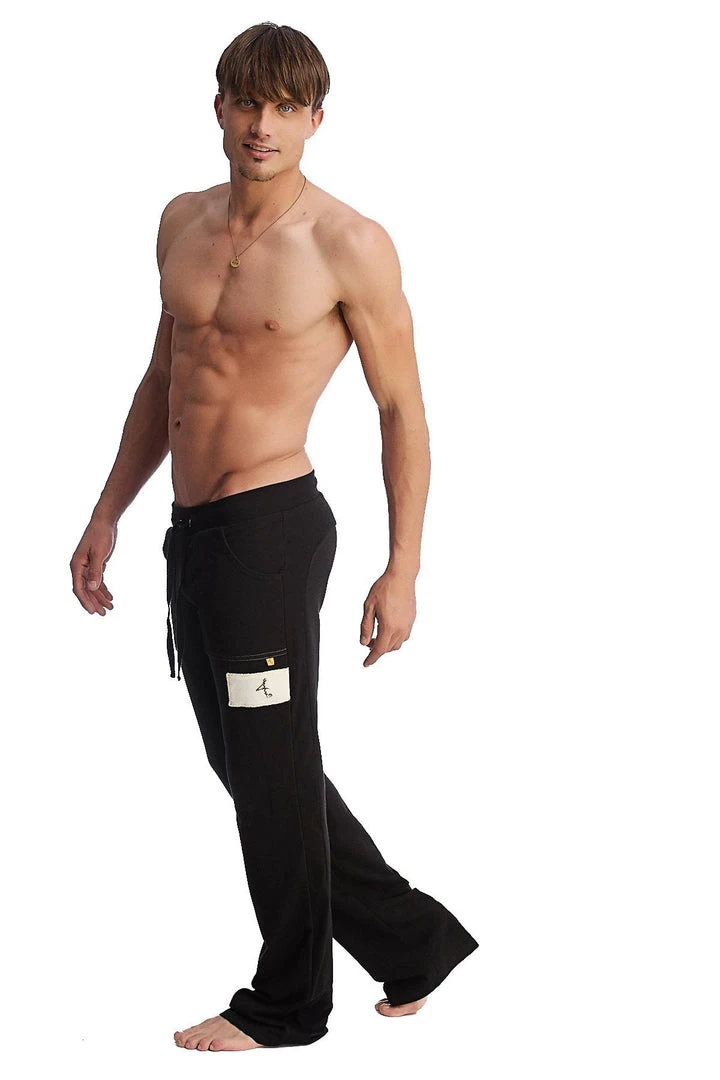 4-rth Edge Eco-Track & Yoga Sweat Pant (Black)