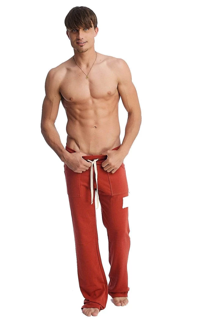4-rth Edge Eco-Track & Yoga Sweat Pant (Cinnabar) Track Athletic Pants