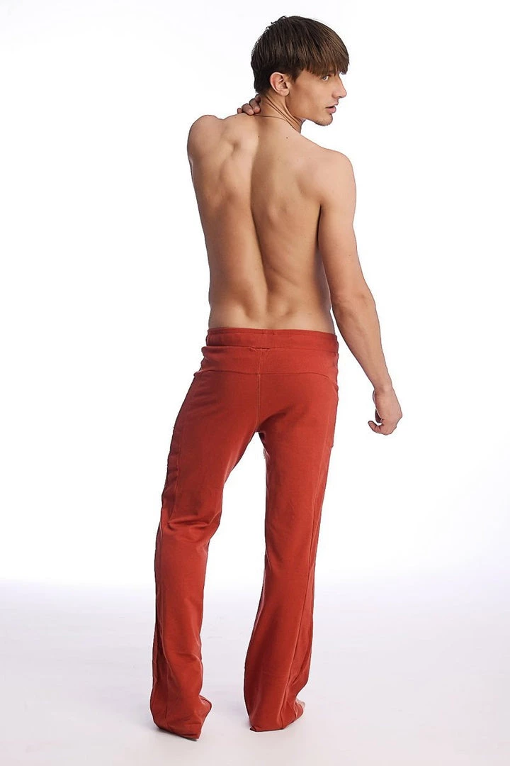 4-rth Edge Eco-Track & Yoga Sweat Pant (Cinnabar) Track Athletic Pants