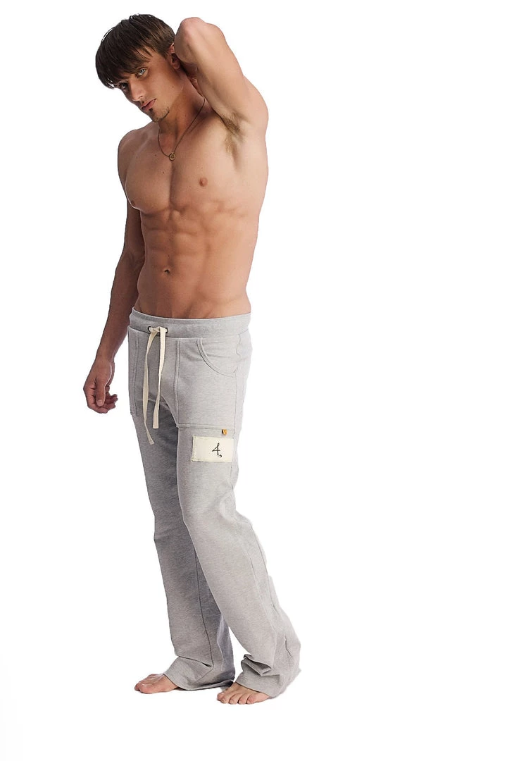 4-rth Edge Eco-Track & Yoga Sweat Pant (Heather Grey)