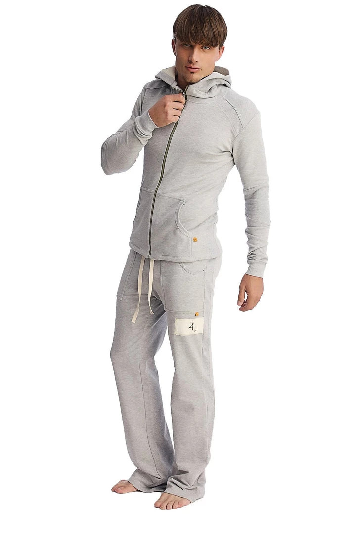 4-rth Edge Eco-Track & Yoga Sweat Pant (Heather Grey)