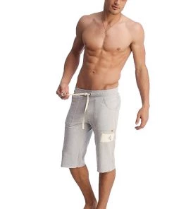 4-rth Edge Eco-Track Short (Heather Grey) Athletic Shorts