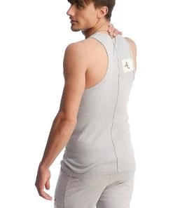 4-rth Tank Tops Edge Sustain Tank Top (Heather Grey)