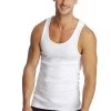 4-rth Edge Sustain Tank Top (White) Tank Tops
