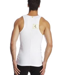 4-rth Edge Sustain Tank Top (White) Tank Tops