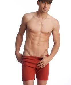 4-rth Fusion Yoga Short (Cinnabar Red)