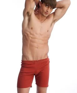 4-rth Fusion Yoga Short (Cinnabar Red)