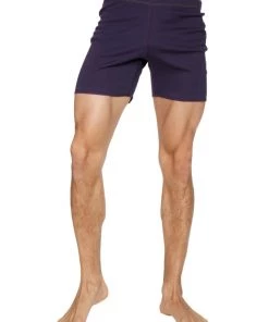 4-rth Fusion Yoga Short (Eggplant)