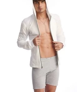 4-rth Fusion Yoga Short (Heather Grey)