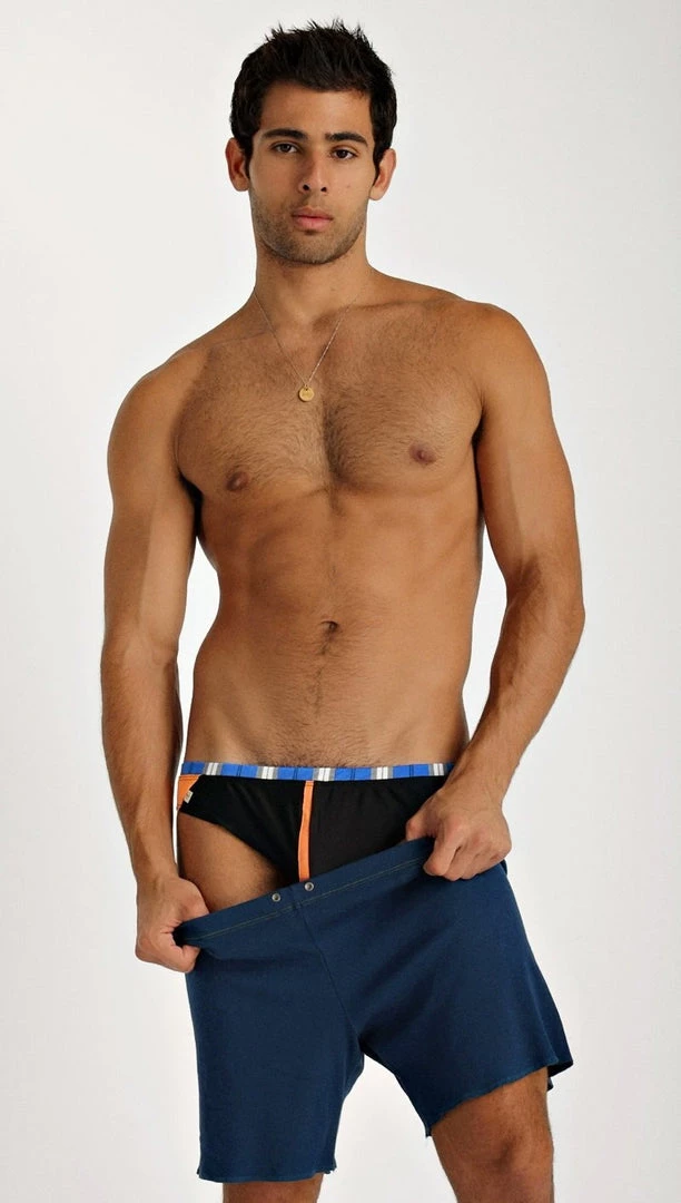 4-rth Fusion Yoga Short (Royal Blue)