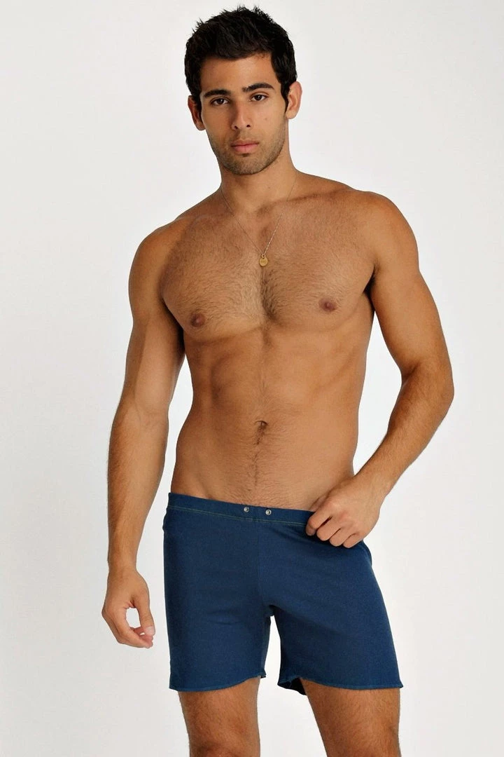 4-rth Fusion Yoga Short (Royal Blue)