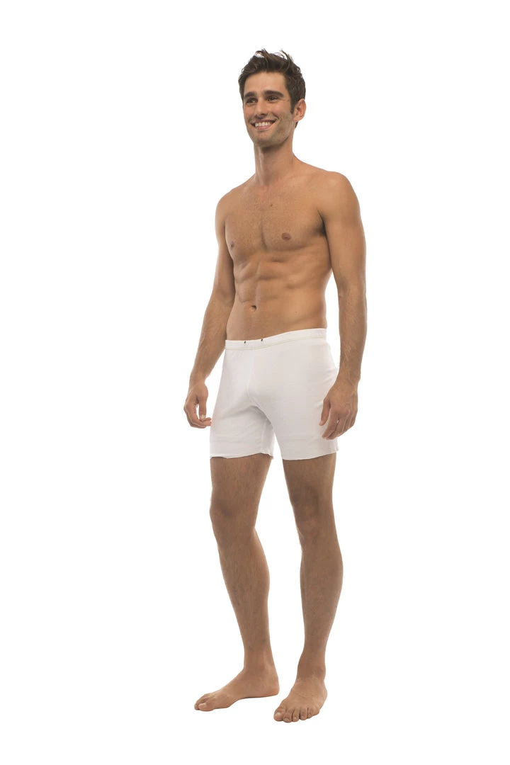 4-rth Fusion Yoga Short (White) MEN