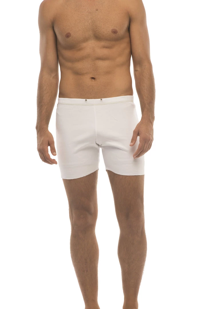 4-rth Fusion Yoga Short (White) MEN